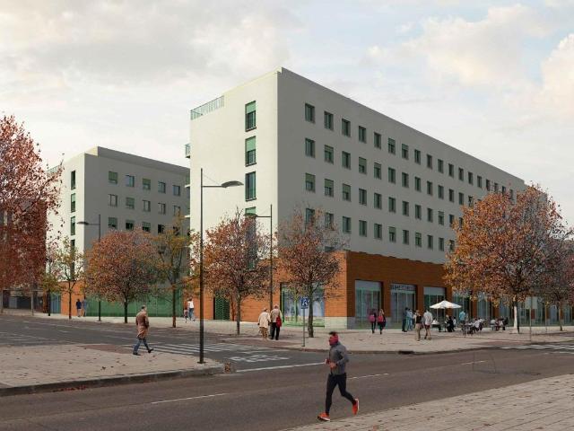 Poligono residencial. Locales OBRA NUEVA en alquiler DESDE 47 M2 HASTA 1000 M2. Con un valor de 12 €/M2