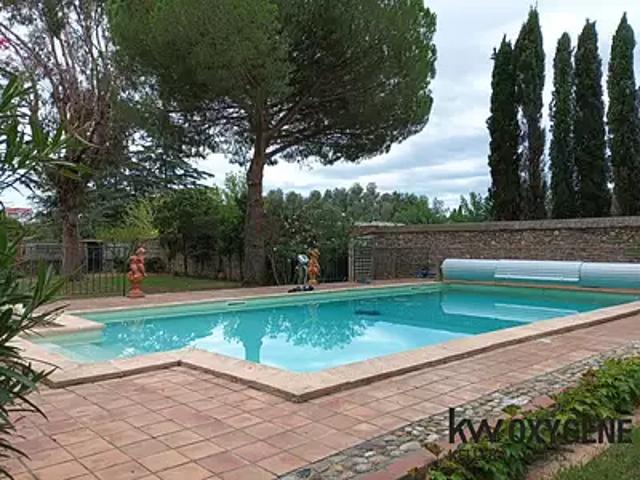 Pollestres 66450 Achat / Vente maison 14 pièces t14 piscine terrasse