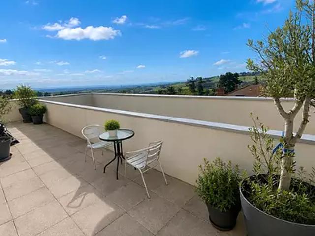Pollionnay 69290 Achat / Vente appartement 4 pièces t4 au dernier étage terrasse