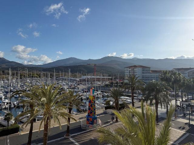 Port Argelès: Agréable T2 de 28m2 + terrasse de 8m2 + parki