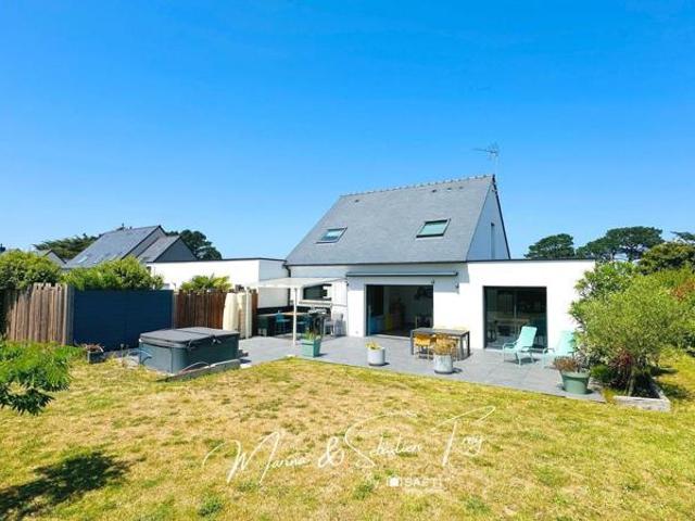 Port blanc – propriété contemporaine avec gîte indépendant à 500 m des plages