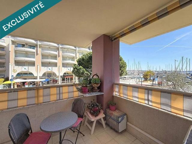 Port frejus 3p avec garage terrasse jardin cave