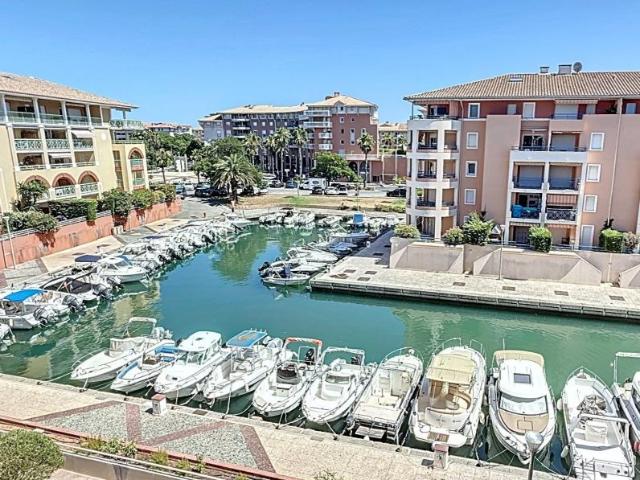 Port Fréjus – Appartement 35m² lumineux avec vue sur le port