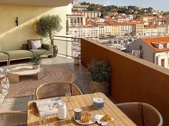 Port Vendres 66660 Achat / Vente appartement 2 pièces t2