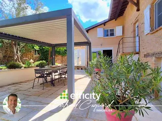 Porte des Pierres Dorées 69640 Achat / Vente maison 8 pièces t8 piscine jardin