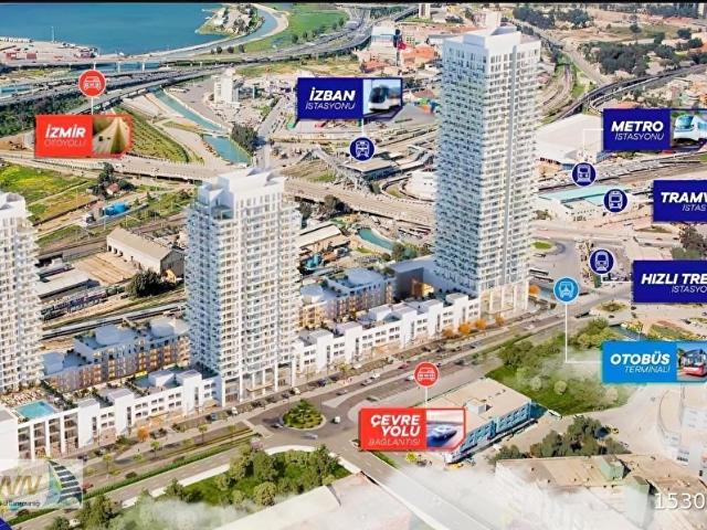 PortINN den MEGAPOL İZMİR KİRALIK 270 m2 YENİ OFİS