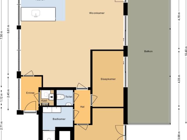 Portiekflat Tilburgseweg, Goirle huren?