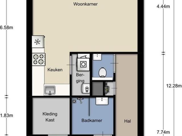 Portiekflat Vijfhagen, Breda huren?