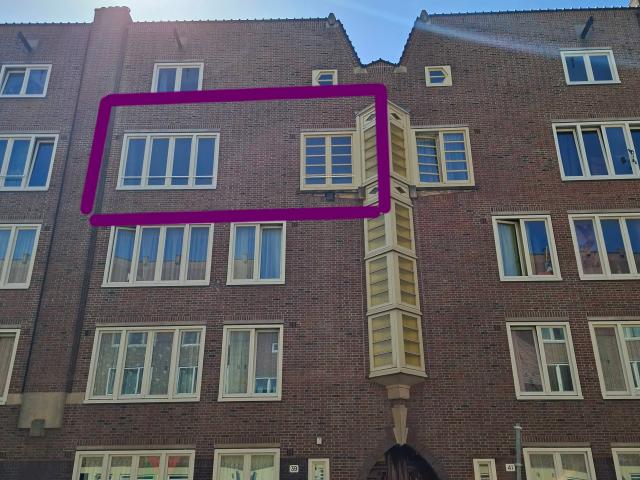 Portiekflat in Amsterdam
