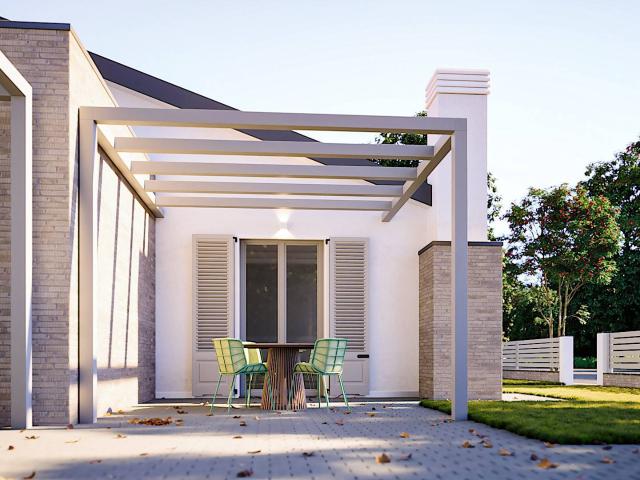 Porzione con giardino in vendita a Cento, Renazzo