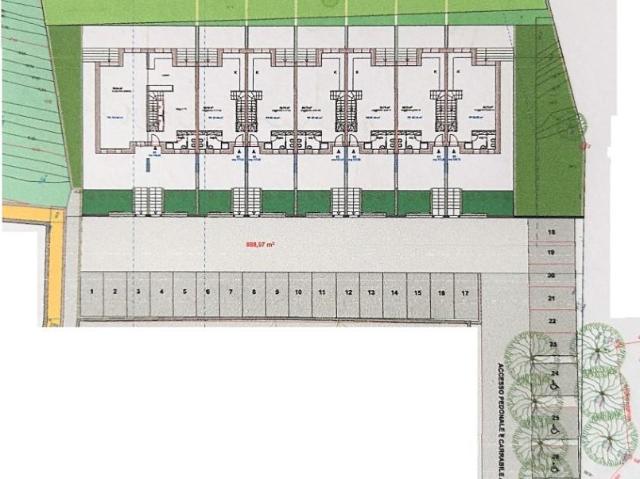 Porzione di casa in vendita a Coroncina Siena in Nuovo/in costruzione composto da 6vani