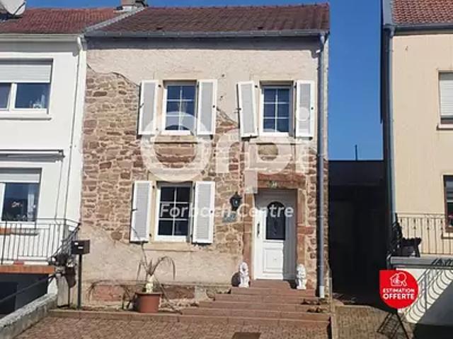 Porcelette 57890 Achat / Vente maison 5 pièces t5 jardin terrasse