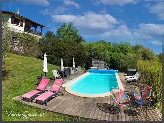 Porchères 33660 Achat / Vente maison 4 pièces t4 piscine terrasse