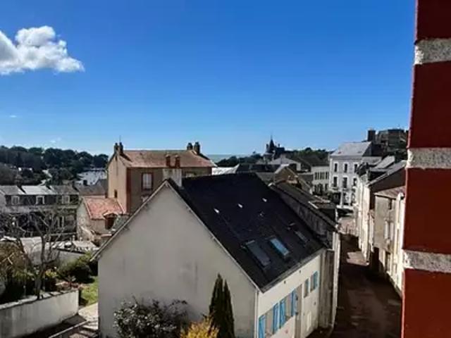 Pornic 44210 Achat / Vente appartement 4 pièces t4 au dernier étage terrasse