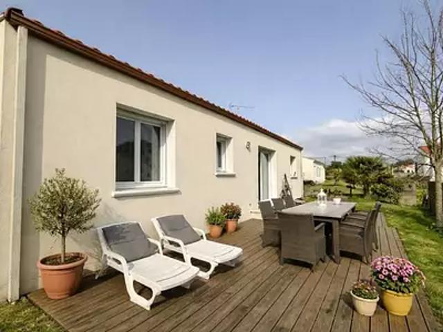 Pornic 44210 Achat / Vente maison 3 pièces t3 terrasse parking