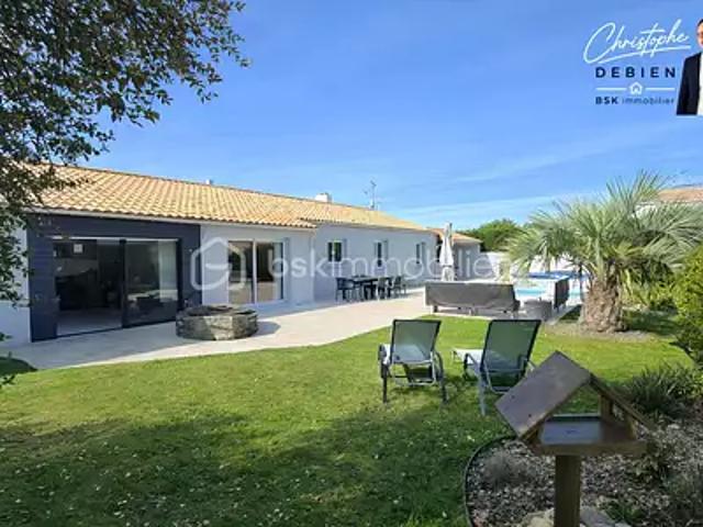 Pornic 44210 Achat / Vente maison 9 pièces t9 piscine terrasse