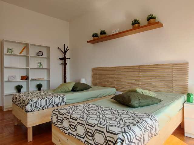 Posto letto in affitto in appartamento con 1 camera da letto a Milano
