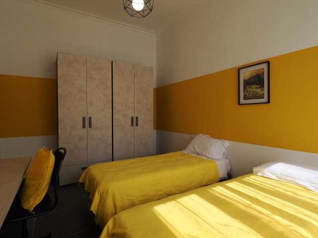Posto letto in camera condivisa in affitto in appartamento a Torino