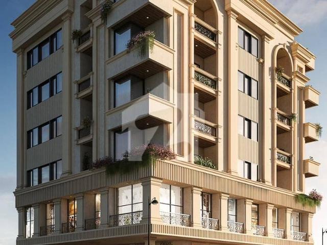 Possession In 8 Months Pay In 2 Years Green Premium Apartments &Amp  Commercial Units In B 17 Islamabad 3 Side Corner, Park Facing