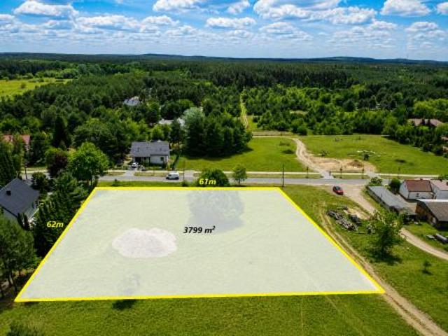 Potasze, ul. Lipowa, 3799 m² Działka