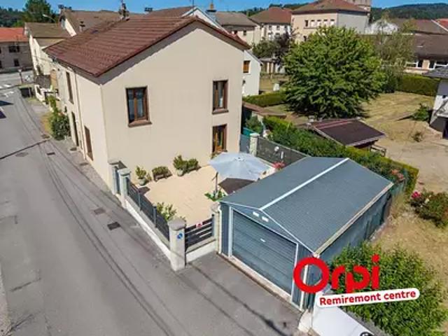 Pouxeux 88550 Achat / Vente maison 5 pièces t5 terrasse
