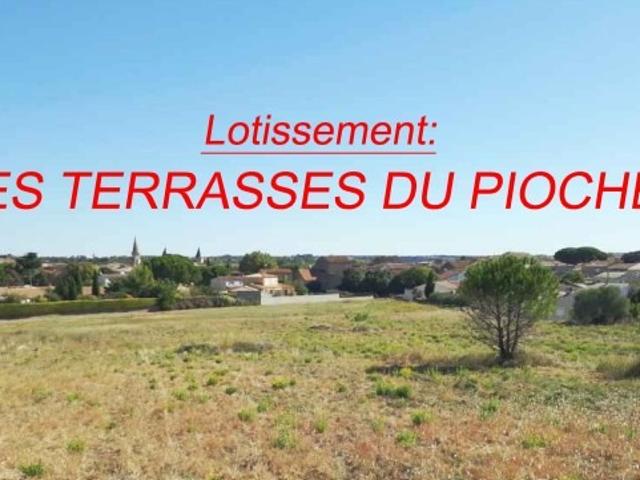 Pouzolles Vente Terrain 34