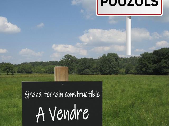 Pouzols terrain constructible et viabilisé