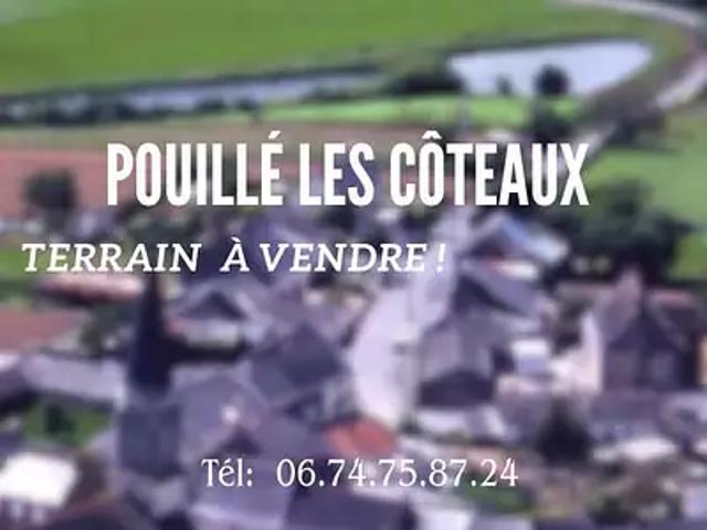 Pouillé les Côteaux 44522 Achat / Vente terrain