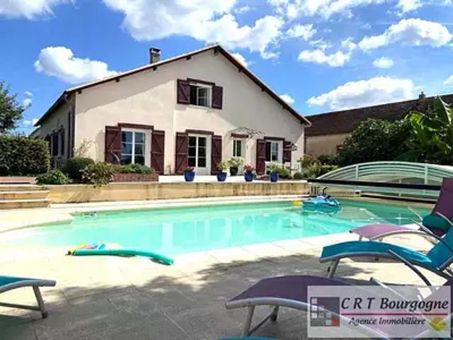 Pourrain 89240 Achat / Vente maison 8 pièces t8 terrasse parking