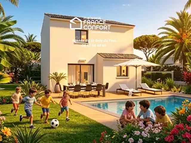 Poussan 34560 Programme neuf maison neuf à vendre 4 pièces