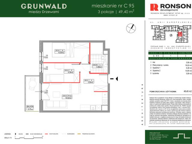 Poznań, Grunwald, ul. Smardzewska 9 11