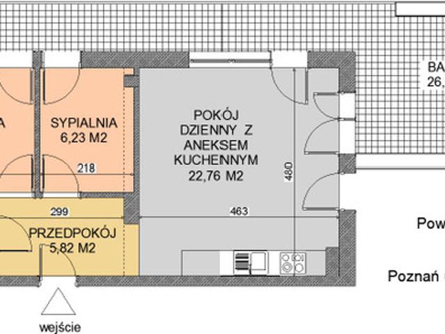 Poznań, Grunwald, Promienista