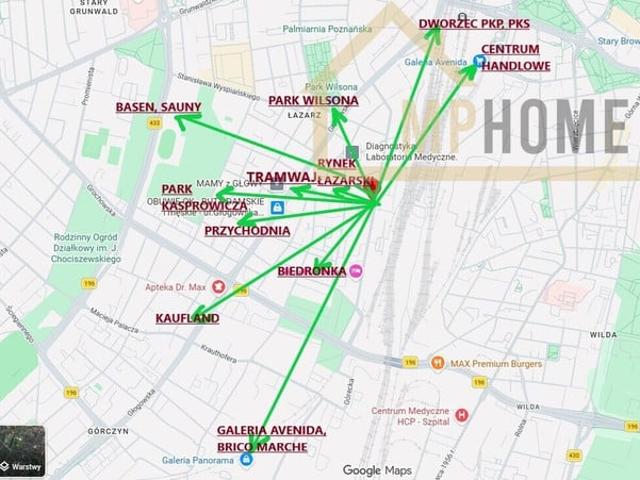 Poznań, Łazarz, Kolejowa