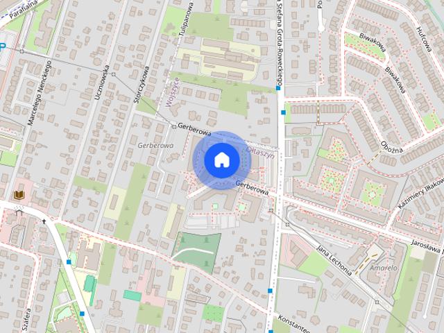 PL|UA|RU| 106 м2| Parking | Dwupoziomowe | Gerberowa
