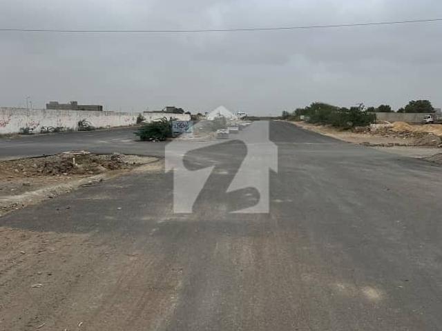 Plot Available For Sale Karachi Bar Sectar 27a West Open 40 Feet Road Plot