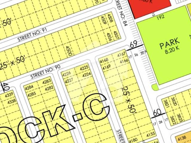 Plot Available For Sell In C Block Faisal Hills Near To Comercial 2nd To Corner