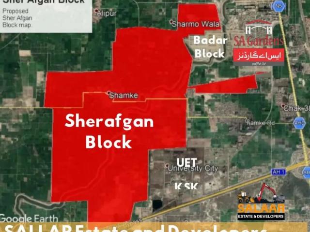Plot file in SA garden Rawalpindi Dhoke Khabba ID 27234
