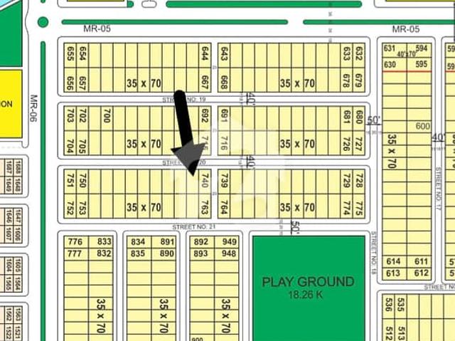 Plot for sale near to glow park and arch and commerical