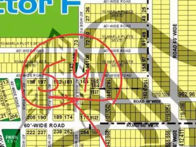 Plot for sale Bahria town Lahore Johar Block. Lahore Bahria Town ID 21470