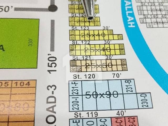 Plot for sale d 12/3, islamabad street 123 | plot no. 833 Size: 25 40 Near Markaz | Double Road | Near Hill Park