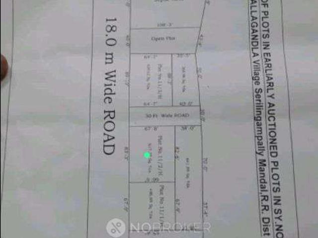 Plot For Sale In Nallagandla Huda