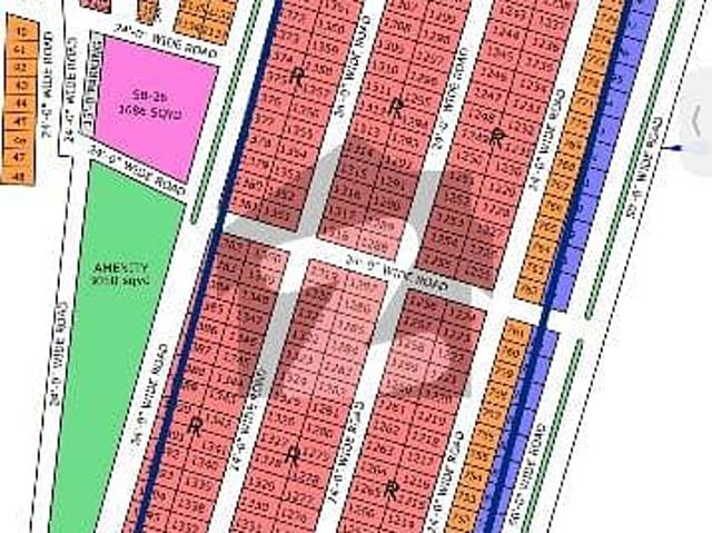 Plot for sale in North Town Residency Phase 1