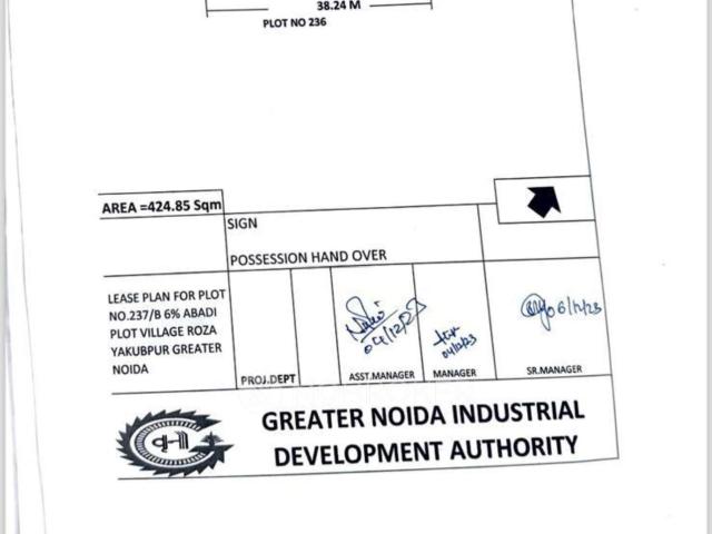 Plot For Sale In Roza Yakubpur 6% Abadi Commercial Plot In Roza Yakubpur