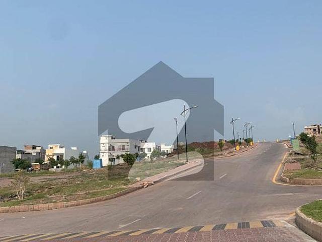 Plot For Sale In Sector N Margala Facing Heighted Location Boulevard Possession Utility Paid Bahria Enclave Islamabad