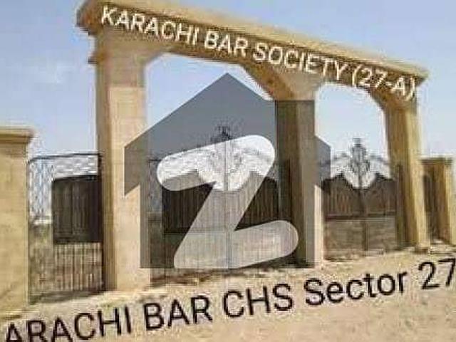 Corner Plot For Sale Karachi Bar C. H. Socity Sector 27 A Scheme 33, Karachi