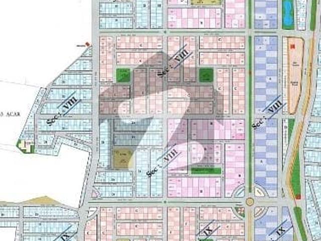 Plot For Sale Sector 8 Front 80ft