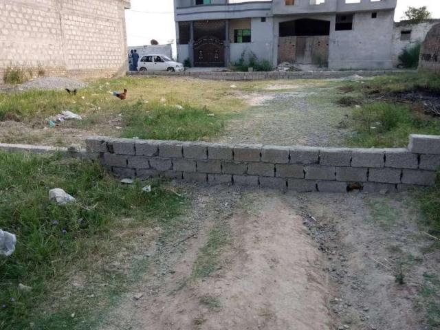 Plot for sale 10 Marla plot. Rawalpindi Dhamyal Road ID 13113