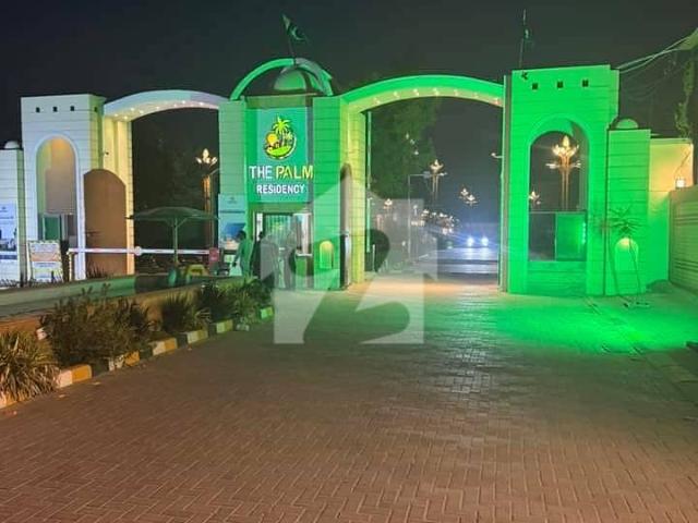 Plot Is Available For Sale In Palm Residency