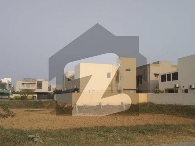 Plot # s 560 corner facing park on both side of 70 feet road residential plot located in the best block of dha lahore