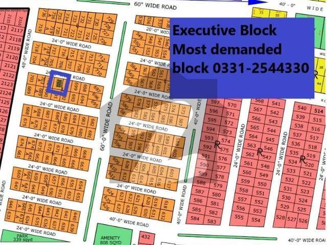 Plot sale in north town residency phase 1 executive block